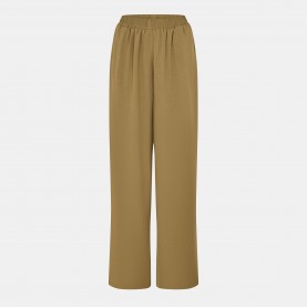 панталони,ax,paris,wide,leg,trousers,with,elasticated,waist,green