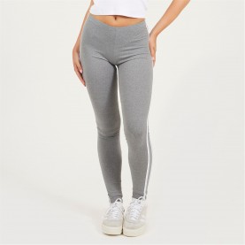 клин,дамски,чорапогащи,и,клинове,brave,soul,two,stripe,detail,leggings,grey,marl,white