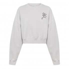 дамски,горнища,с,качулка,дамски,ежедневни,облекла,calvin,klein,jeans,script,institutional,crewneck,moonbeam