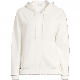 Дамски суичър Casall Zip Hoodie Womens - Off White дамски,суичър,дамски,горнища,с,качулка,casall,zip,hoodie,womens,off,white