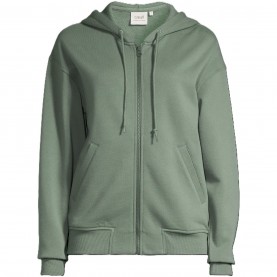 дамски,суичър,дамски,горнища,с,качулка,casall,zip,hoodie,womens,dusty,green
