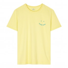 тениска,дамски,топове,ps,paul,smith,happy,t,shirt,lime,green