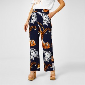 дамски,чорапогащи,и,клинове,biba,biba,wide,leg,trouser,big,cat,print