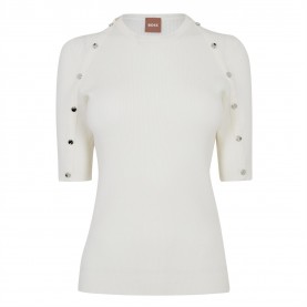 блуза,дамски,плетени,дрехи,дамски,топове,boss,famistosa,sweater,open,white,118