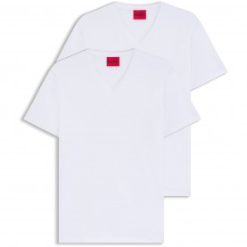 тениска,облекла,на,разпродажба,мъжки,тениски,hugo,hugo,short,sleeve,v,neck,t,shirt,white