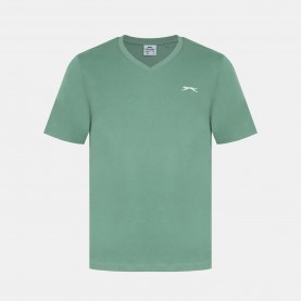 Мъжка тениска Slazenger V Neck T Shirt Mens - Light Green мъжка,тениска,мъжки,блузи,с,яка,мъжки,тениски,мъжки,потници,slazenger,v,neck,t,shirt,mens,light,green