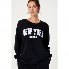 дамски,екипи,дамски,облекла,размер,be,you,you,nyc,slogan,sweat,set,black