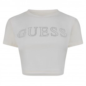 дамски,топове,дамски,тениски,guess,guess,couture,dmt,t,ld41,crm,white,g012