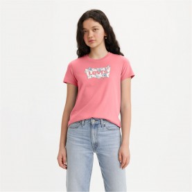 тениска,дамски,топове,levis,2,for,t,shirt,tropical,rose