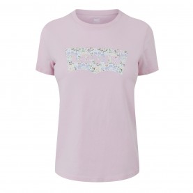 тениска,дамски,топове,levis,print,t,shirt,floral,lilac