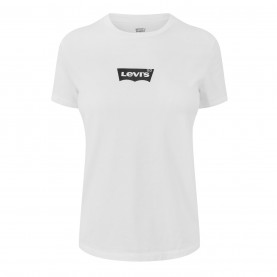 тениска,дамски,топове,levis,print,t,shirt,batwing,white