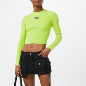 фланелка,с,дълъг,ръкав,дамски,топове,diesel,m,valary,long,sleeve,top,green