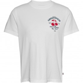 тениска,дамски,топове,tommy,jeans,tj,cherry,tee,ld43,white