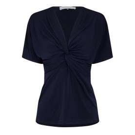 дамски,поли,и,рокли,maison,de,nimes,knotted,top,navy