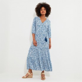 рокля,дамски,поли,и,рокли,дамски,облекла,размер,joe,browns,joe,brown,wrap,blue,dress,blue