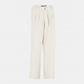 Панталони French Connection Women's Everly Wide Leg Trousers - 23-Oyster Gray панталони,дамски,чорапогащи,и,клинове,french,connection,women's,everly,wide,leg,trousers,23,oyster,gray
