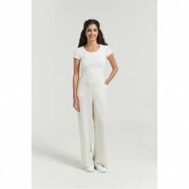 панталони,be,you,linen,wide,leg,trousers,stone,stripe