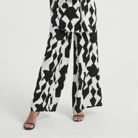 Be You Printed Trouser - Mono Print be,you,printed,trouser,mono,print