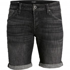 мъжки,къси,панталони,мъжки,къси,панталони,jack,and,jones,denim,shorts,mens,black,denim