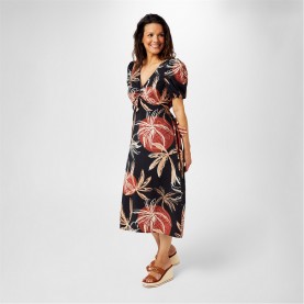 рокля,дамски,поли,и,рокли,biba,biba,printed,tea,dress,sunset,print