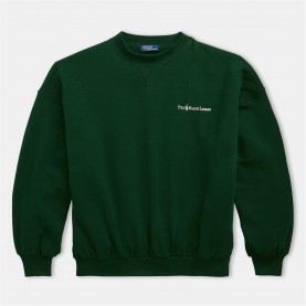 Блуза POLO RALPH LAUREN Script Logo Crew Sweater - Northwest Pine блуза,дамски,горнища,с,качулка,дамски,ежедневни,облекла,polo,ralph,lauren,script,logo,crew,sweater,northwest,pine