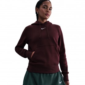 Дамски суичър Nike Sportswear Phoenix Fleece Womens Pullover Hoodie - Burgundy Crush дамски,суичър,дамски,горнища,с,качулка,nike,sportswear,phoenix,fleece,women,s,pullover,hoodie,burgundy,crush