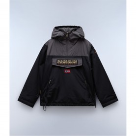 детски,3/4,панталони,napapijri,kids',rainforest,waterproof,hooded,long,sleeve,rain,anorak,grey,mc7