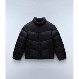 Яке Napapijri Kids' Carrel Insulated Short Puffer Jacket - Black 041 яке,детски,3/4,панталони,napapijri,kids',carrel,insulated,short,puffer,jacket,black,041
