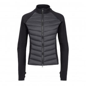 Яке Slazenger Women's Slaz Weather-Resistant Technical Hybrid Jacket - Black яке,разпродажба,slazenger,дамски,жилетки,дамски,палта,и,якета,размер+,slazenger,women's,slaz,weather,resistant,technical,hybrid,jacket,black