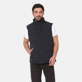 Елек Levis Mens Rockridge Quilted Sleeveless Gilet - Jet Black елек,мъжки,якета,мъжки,ежедневни,облекла,levis,men,s,rockridge,quilted,sleeveless,gilet,jet,black
