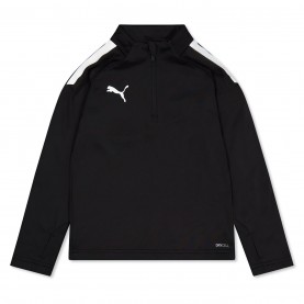 Горнище с цип Puma teamLIGA 1/4 Zip Top Jr - Puma Black-puma горнище,с,цип,разпродажба,puma,детски,тениски,puma,teamliga,1,4,zip,top,jr,puma,black,puma