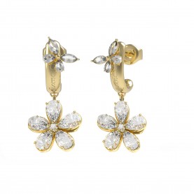 Guess GesJwl Lily Ld99 - Silver/Gold бижутерия,аксесоари,на,разпродажба,guess,gesjwl,lily,ld99,silver,gold