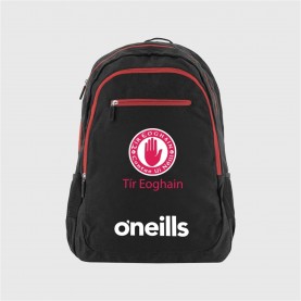 oneills,tyrone,olympic,backpack,black,red,white
