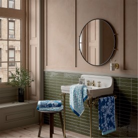 хавлиена,кърпа,хавлии,аксесоари,на,разпродажба,english,heritage,eagle,house,damask,hand,towel,cobalt