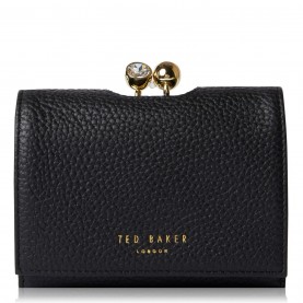 портмоне,всички,чанти,аксесоари,на,разпродажба,ted,baker,ted,maciey,crystal,top,bobble,purse,black