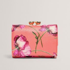 Портмоне Ted Baker Small Crystal Top Bobble Purse - Coral портмоне,аксесоари,на,разпродажба,ted,baker,small,crystal,top,bobble,purse,coral
