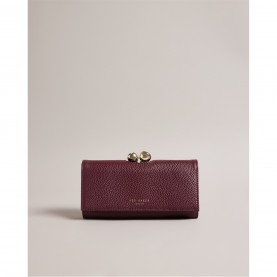 портмоне,всички,чанти,аксесоари,на,разпродажба,ted,baker,leather,josiey,crystal,top,purse,deep,purple