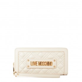портмоне,всички,чанти,аксесоари,на,разпродажба,love,moschino,quilted,logo,zipped,purse,ivory