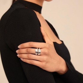 UNOde50 Sterling Silver-Plated Ring - Silver unode50,sterling,silver,plated,ring,silver