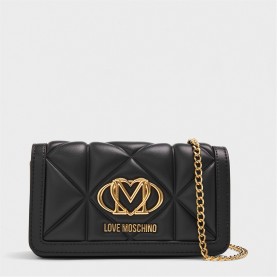 чанта,всички,чанти,аксесоари,на,разпродажба,love,moschino,women's,quilted,cross,body,bags,black