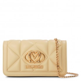 Дамска чанта Love Moschino Womens Quilted Cross Body Bags - Butter дамска,чанта,всички,чанти,аксесоари,на,разпродажба,love,moschino,women,s,quilted,cross,body,bags,butter