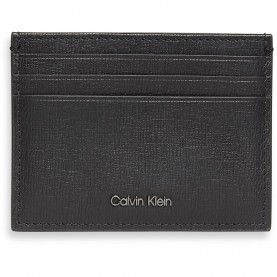 calvin,klein,saffiano,leather,card,case,black
