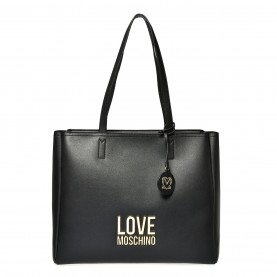 дамски,чанти,love,moschino,lettering,shopper,black,000