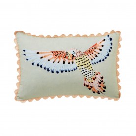 Yvonne Ellen Parrot 60X40 Bed Cushion - Sage аксесоари,на,разпродажба,yvonne,ellen,parrot,60x40,bed,cushion,sage