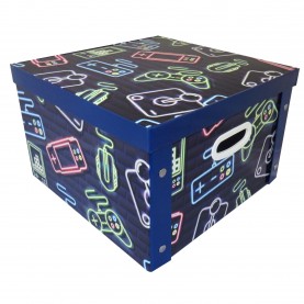 game,storage,box,neon