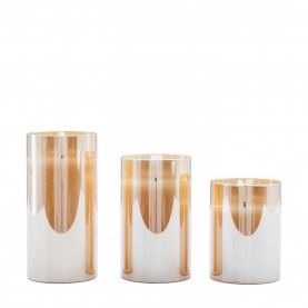 Gallery LED Candle x3 99 - Gold аксесоари,на,разпродажба,gallery,led,candle,x3,99,gold