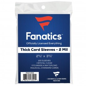 topps,trading,card,sleeves,100,pack,clear