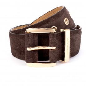 аксесоари,на,разпродажба,michael,michael,kors,women's,leather,belt,chocsuade