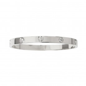 подаръци,и,играчки,бижутерия,miso,motif,stainless,steel,bangle,silver