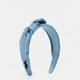 аксесоари,на,разпродажба,ralph,lauren,1pk,bow,hbnd,ch99,chambray